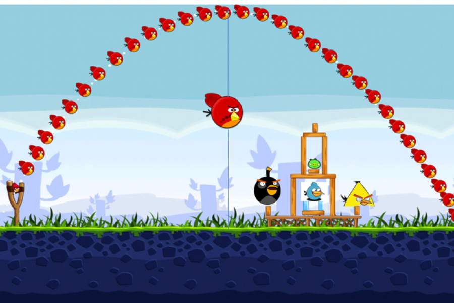 Physics of Angry Birds